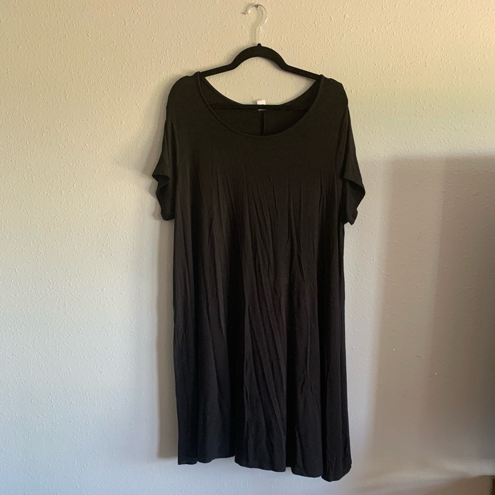 Black T-shirt Dress